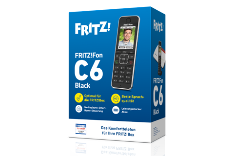 FRITZ!Fon C6/C6 Black